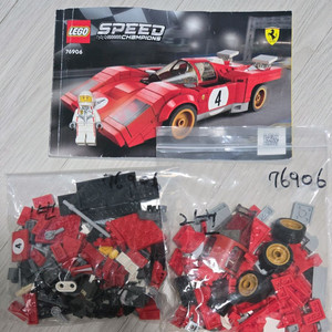 레고 스피드 챔피언 1970 Ferrari 512 M 76906 이미지