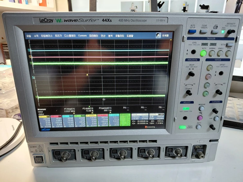 LeCroy Ws WaveSufer 44Xs 400MHz 2.5GS/s 르크로이 오실로스코프 이미지
