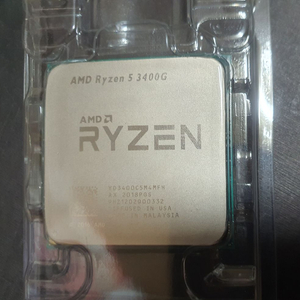 AMD 라이젠5 3400G CPU 이미지
