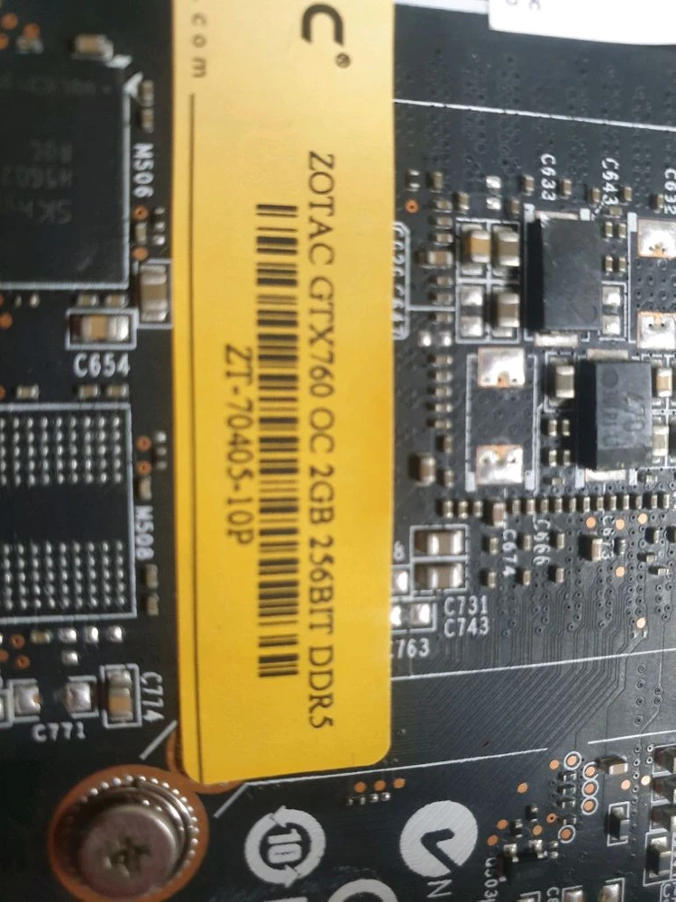 zozac gtx 760 2gb 이미지