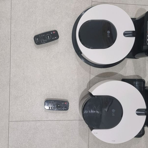 LG오브제 로봇청소기 R9 M9 2개 일괄 판매 이미지