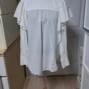 마시모두띠 화이트 프릴 블라우스 EUR 34(약44~55) 이미지