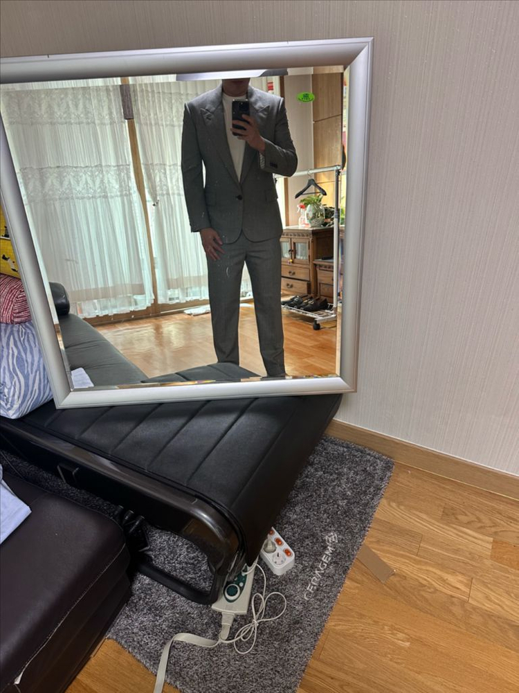 알렉산더 맥퀸 수트 미드그레이 사이즈48 이미지
