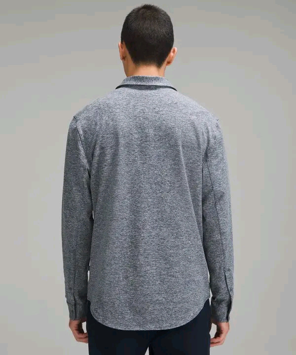 새상품) Lululemon Rulu Button Up Shirt 룰루레몬 버튼업 긴팔셔츠 M 트레이닝복 골프복 이미지
