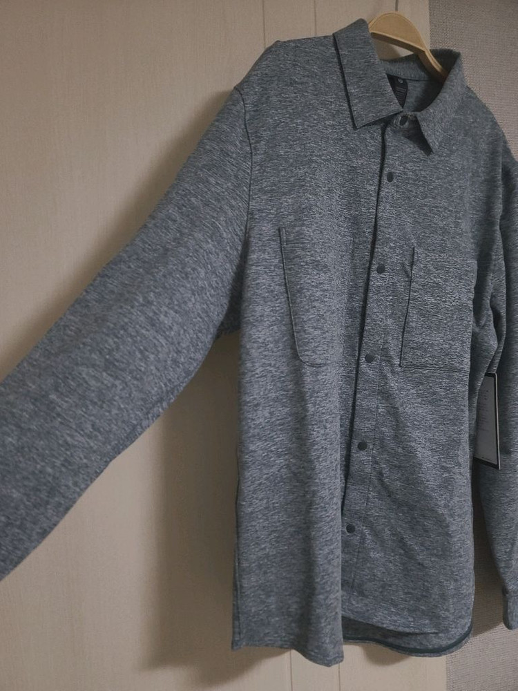 새상품) Lululemon Rulu Button Up Shirt 룰루레몬 버튼업 긴팔셔츠 M 트레이닝복 골프복 이미지