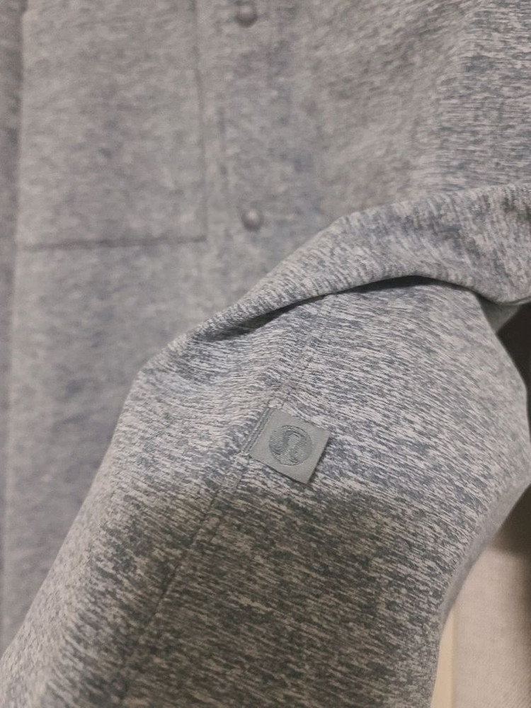 새상품) Lululemon Rulu Button Up Shirt 룰루레몬 버튼업 긴팔셔츠 M 트레이닝복 골프복 이미지