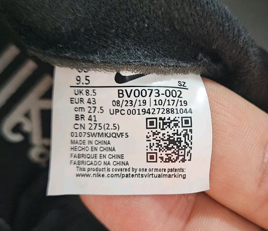 나이키 사카이 와플 블랙 275mm 이미지