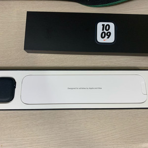 애플워치 7 41mm 블랙 나이키에디션 이미지