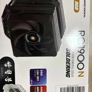3RSYS RC1900N 쌍철봉 cpu 공랭쿨러 이미지
