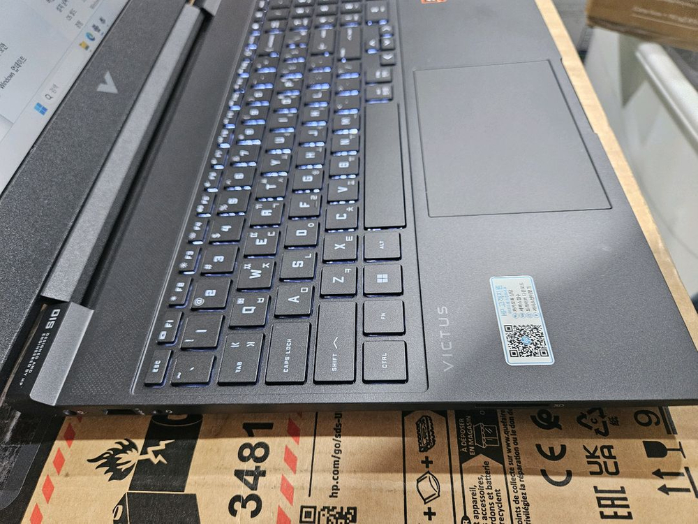 HP 빅터스 15 게이밍노트북 RTX4050 라이젠5 512GB 이미지