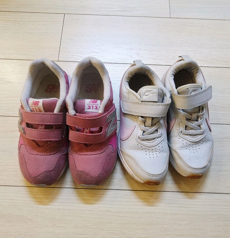 뉴발란스&나이키 키즈운동화일괄 이미지