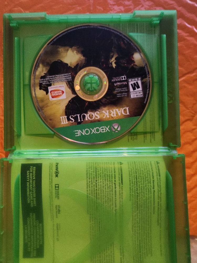 시리즈X, xboxone 용 다크소울3 북미판 팝니다 이미지