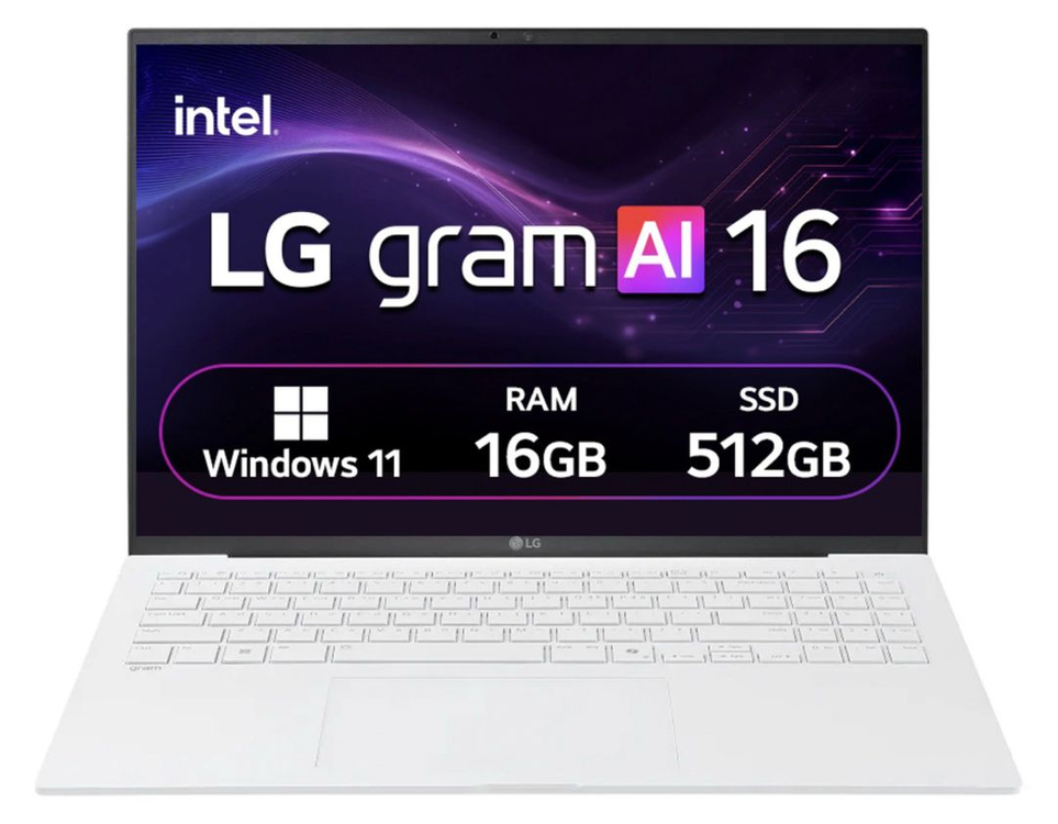 LG 그램 AI 16인치 노트북 16Z90T (U5-225H, 16GB RAM, 512GB SSD, W11Pro) 이미지