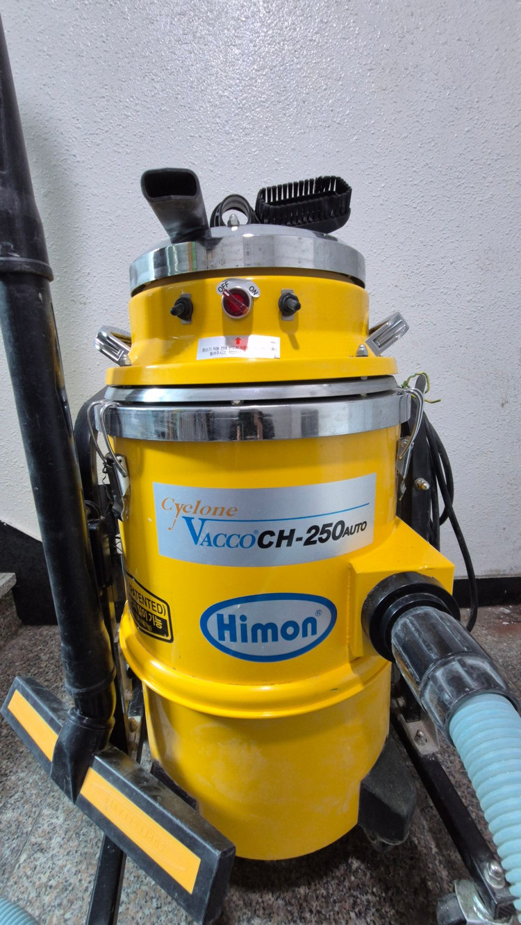 2모터 자동 먼지 터치 산업용 청소기 CH-250 AUTO 이미지