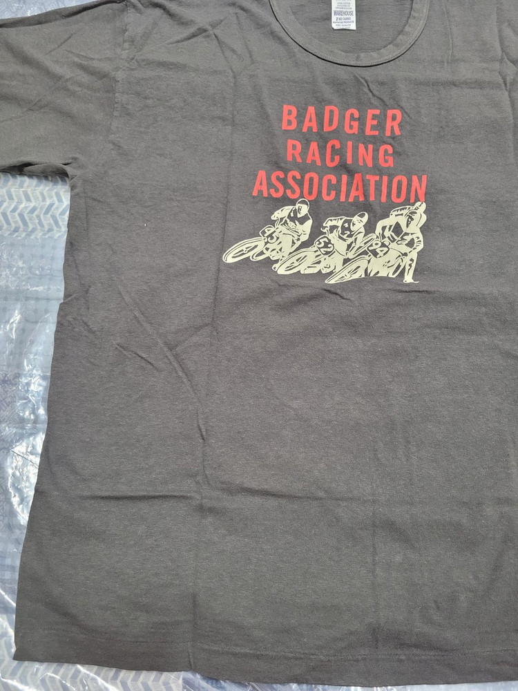 웨어하우스(2nd hand 티셔츠 LOT 4064) BADGER 차콜(숯 블랙) 컬러 XL 22시즌 새제품) 네고X 이미지