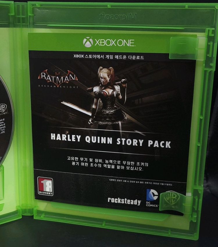 XBOX ONE 정발 한글 배트맨 아캄나이트 이미지