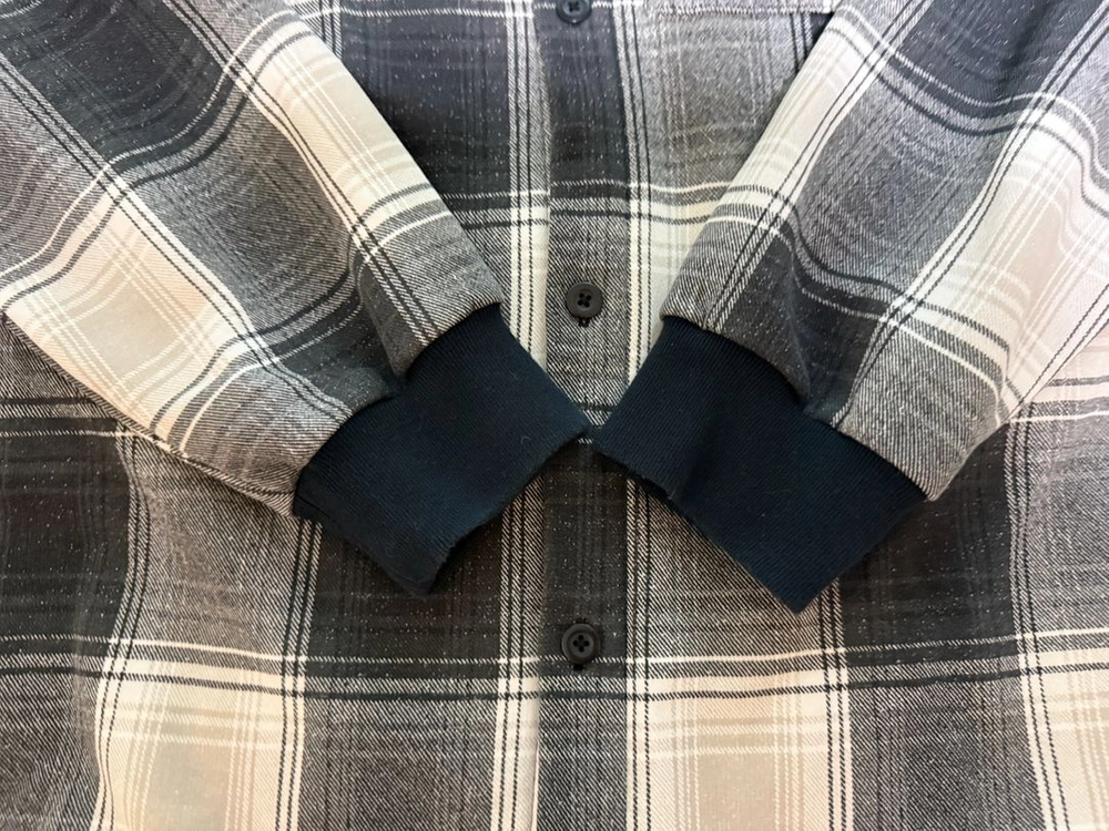 [XL] 18FW 슈프림 나이키 플래드 후드 셔츠 스웻셔츠 이미지
