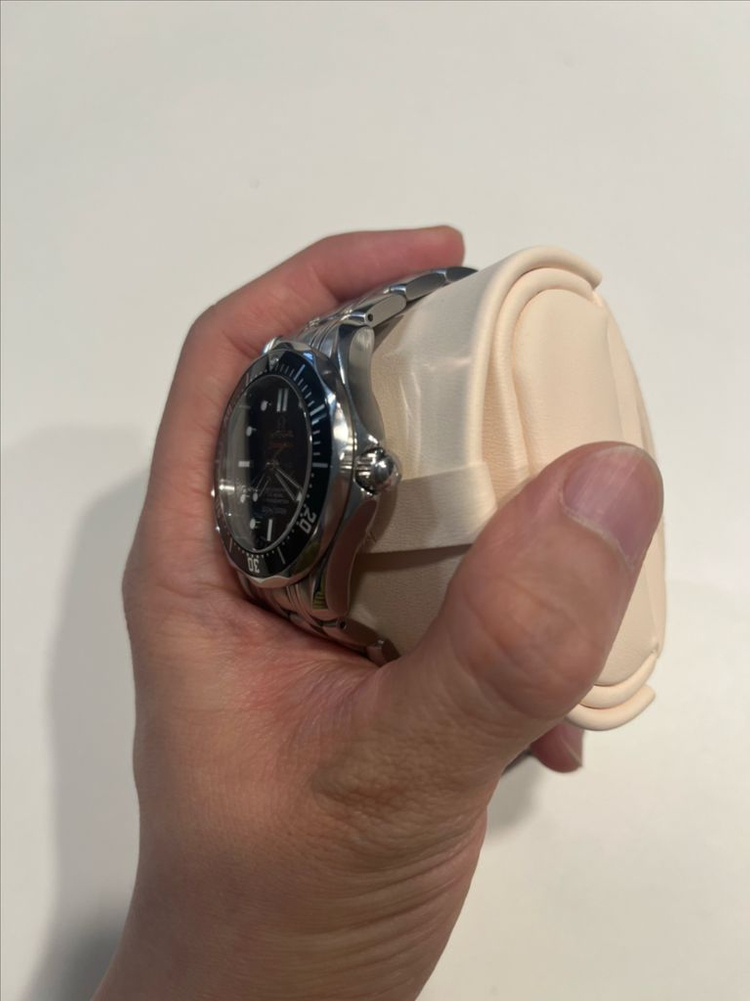 오메가 씨마스터 300 36mm 미드 사이즈 검판 이미지
