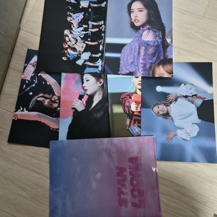 (희귀)이달의 소녀 포토카드 바인더 북&포토카드 세트, 앨범 이미지