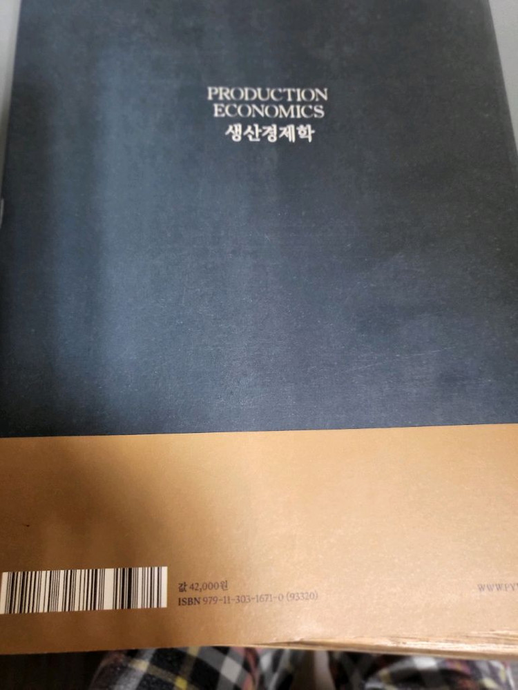 생산경제학 제2판 이미지