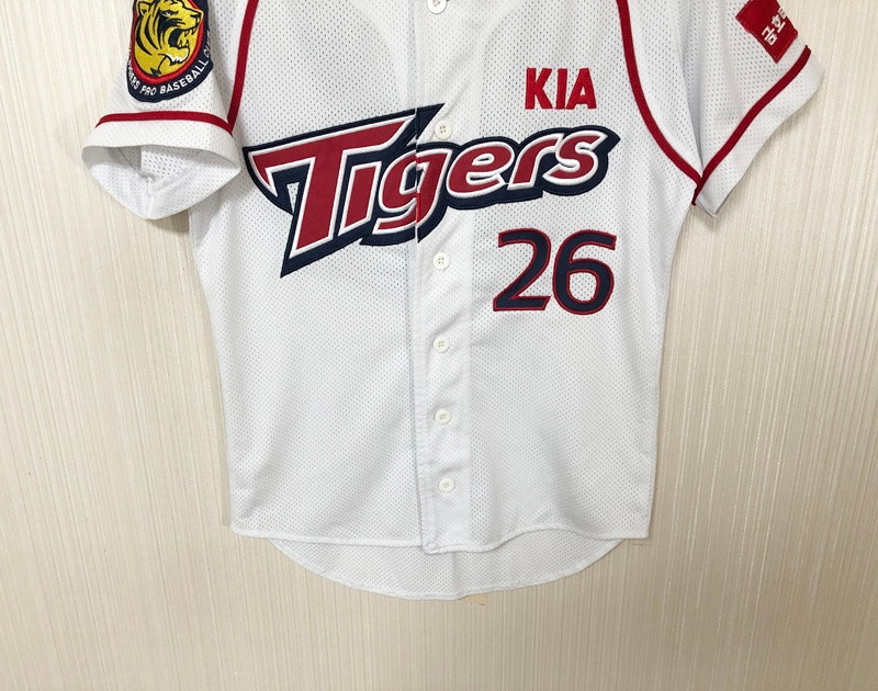 KBO 비젼코리아 기아타이거즈 올드 홈유니폼/져지 85 #26 서재응 이미지