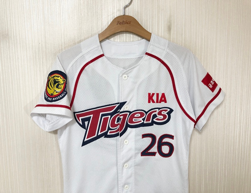 KBO 비젼코리아 기아타이거즈 올드 홈유니폼/져지 85 #26 서재응 이미지