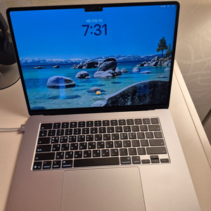 Apple 맥북에어 15인치 M4 CPU 10코어 GPU 10코어 16GB 512GB 이미지