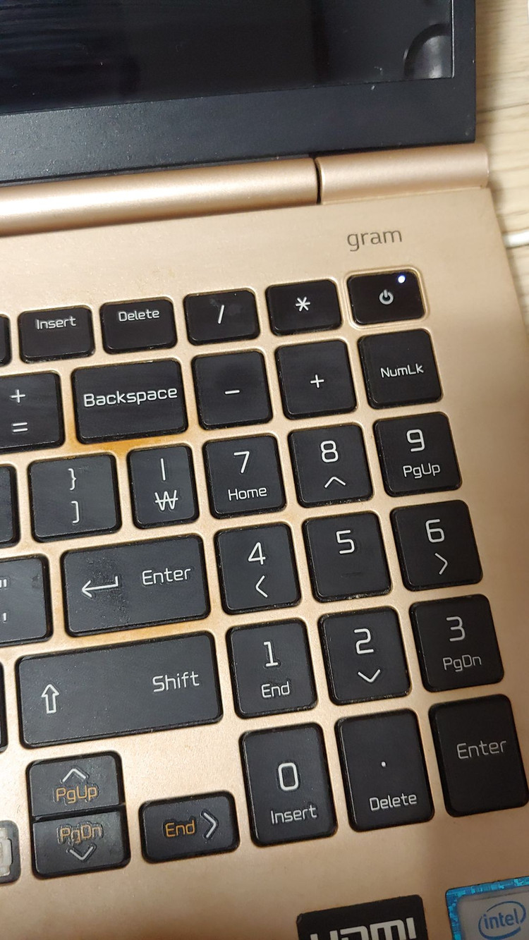 부품용 LG 노트북 그램 (15ZD960-GX5GK:화면X.) 팝니다. 이미지