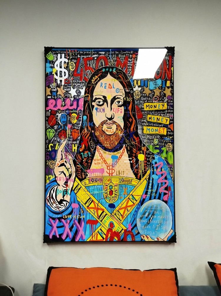 그림 액자 인테리어소품 그림액자 세계의 문그림 빈티지액자 대형 거실 카페 인테리어 아트포스터 유니크한 벽걸이 장식용 이미지