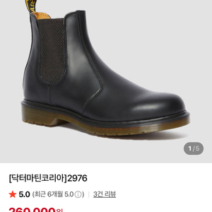 닥터마틴 2976 첼시부츠 이미지