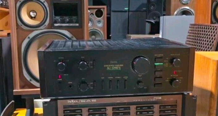 출력 180W SANSUI AU-D907X 빈티지 명기 앰프 이미지