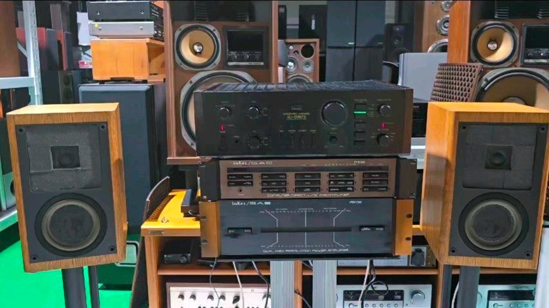 출력 180W SANSUI AU-D907X 빈티지 명기 앰프 이미지