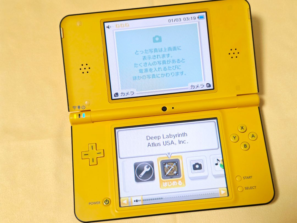 할인가능) 미품급 dsill dsi ll 옐로우 닌텐도 dslite 게임보이 이미지