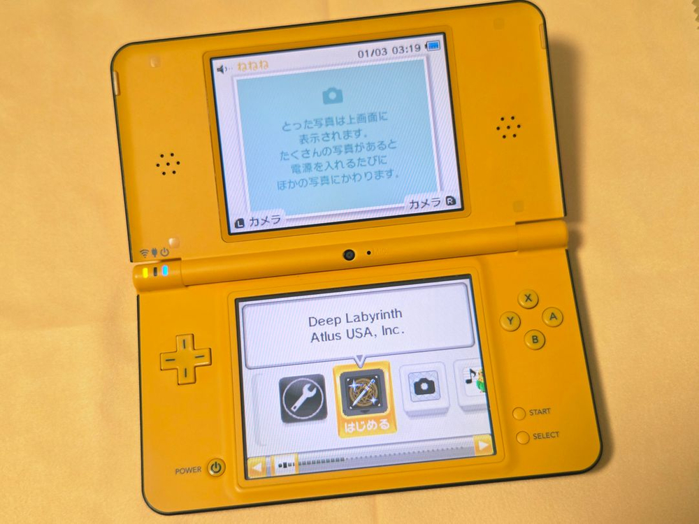 할인가능) 미품급 dsill dsi ll 옐로우 닌텐도 dslite 게임보이 이미지