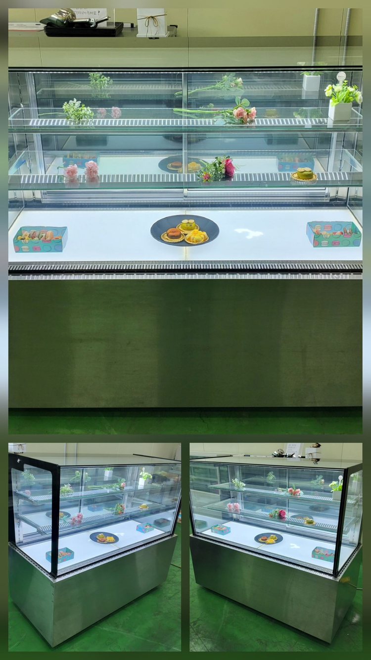 정육 숙성 반찬 케잌 베이커리 디저트 냉동냉장 쇼케이스 저온콤프 이미지