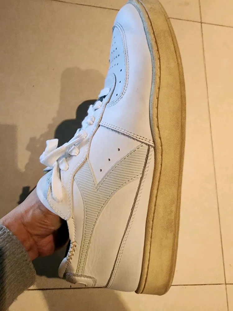 DIADORA 디아도라 헤리티지 미 바스켓 로우 컷 스니커즈. 280 이미지