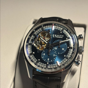 제니스 엘프리메로 오픈하트 청판 42mm 이미지