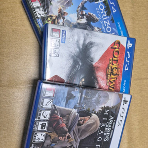 PS4/PS5 게임 타이틀 3종 (호라이즌, 갓오브워, 어쌔신크리드) 일괄팜 이미지
