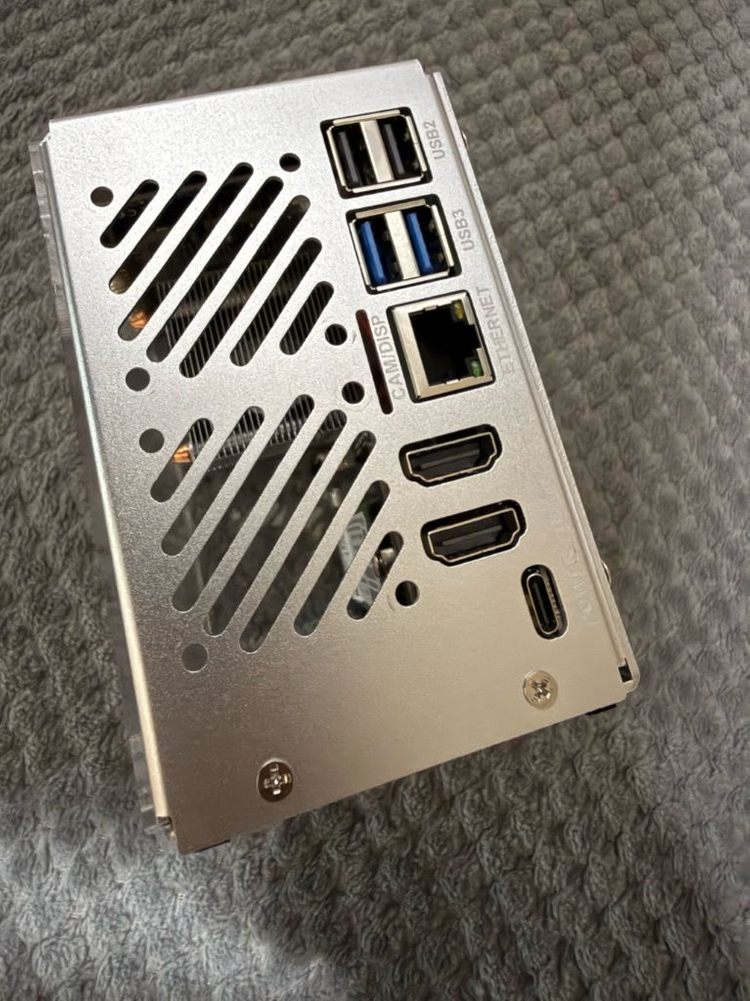 라즈베리파이5 16gb램 m.2 256gb & Pironman5 케이스 이미지