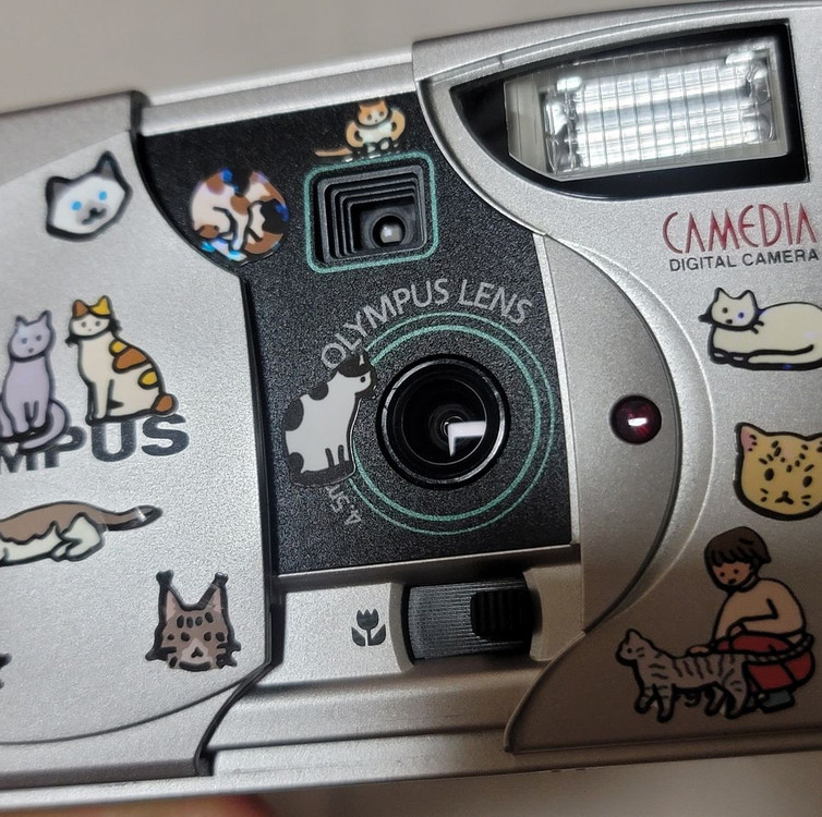올림푸스 olympus C-100 빈티지디카 올드디카 디지캠 디토감성 디토 이미지