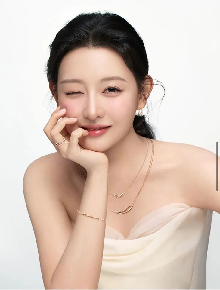 새상품- 스톤헨지 결 14k 목걸이 SA25A25T 이미지