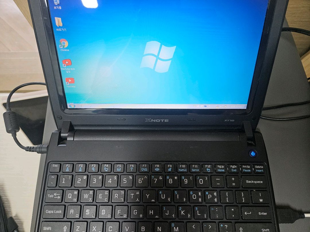 LG X170 넷북 + lg정품 노트북 가방, 마우스, 전원 포함 이미지