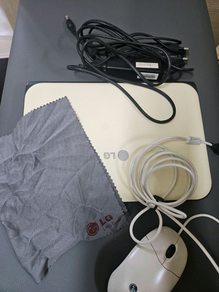 LG X170 넷북 + lg정품 노트북 가방, 마우스, 전원 포함 이미지