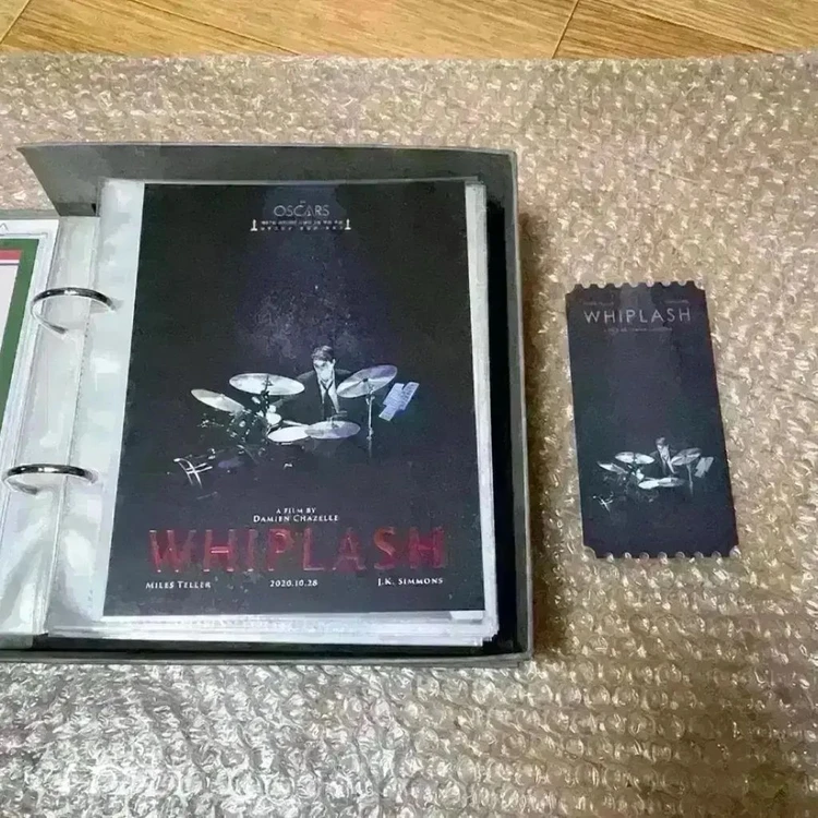 위플래쉬 오리지널 리뷰 포스터 아트카드TTT오리지널티켓 뱃지 영화굿즈 이미지