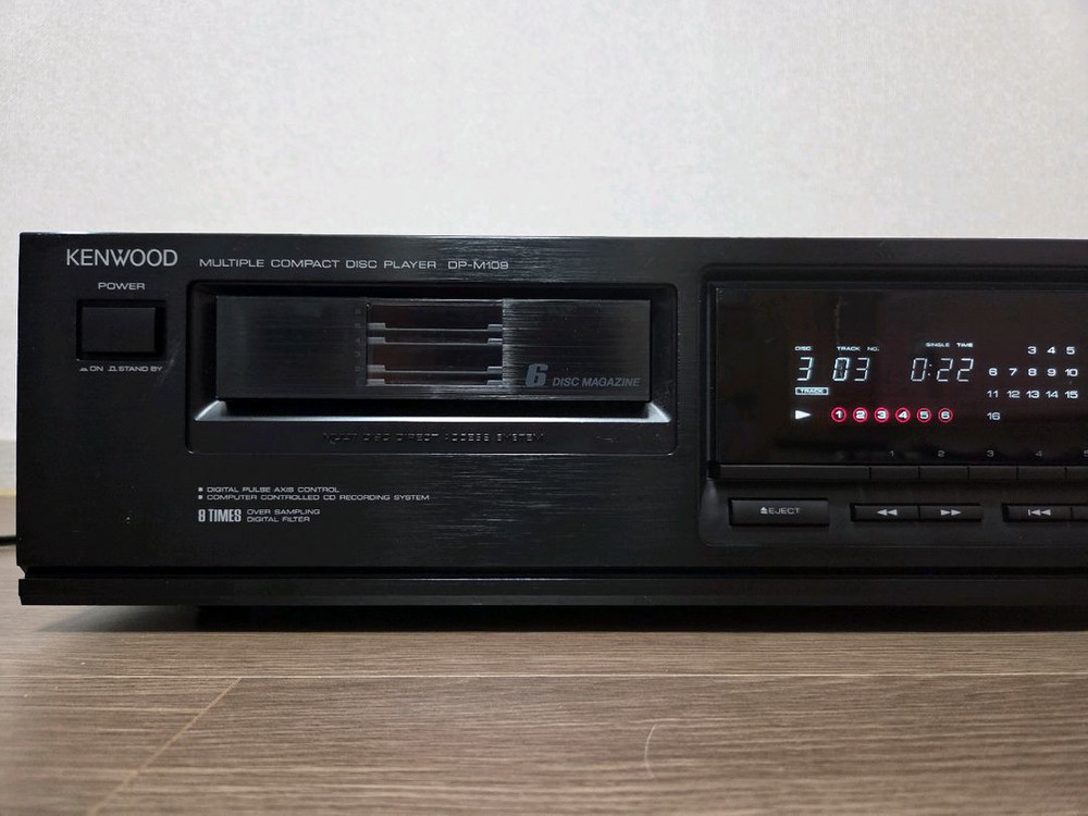 켄우드 6CD 플레이어 이미지