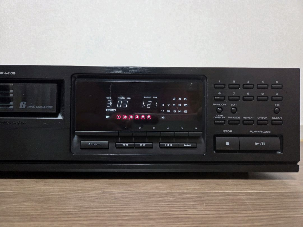켄우드 6CD 플레이어 이미지