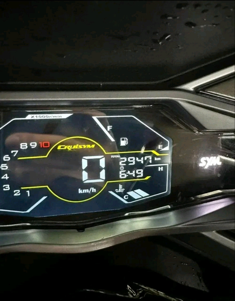 SYM 크루심 알파 125 신차급 오토바이 판매합니다 보이져 이미지