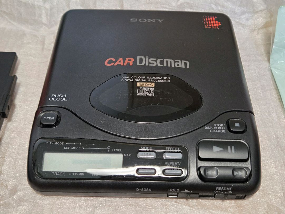 소니 DISCMAN 디스크맨 D-808K 박스세트 팝니다 이미지