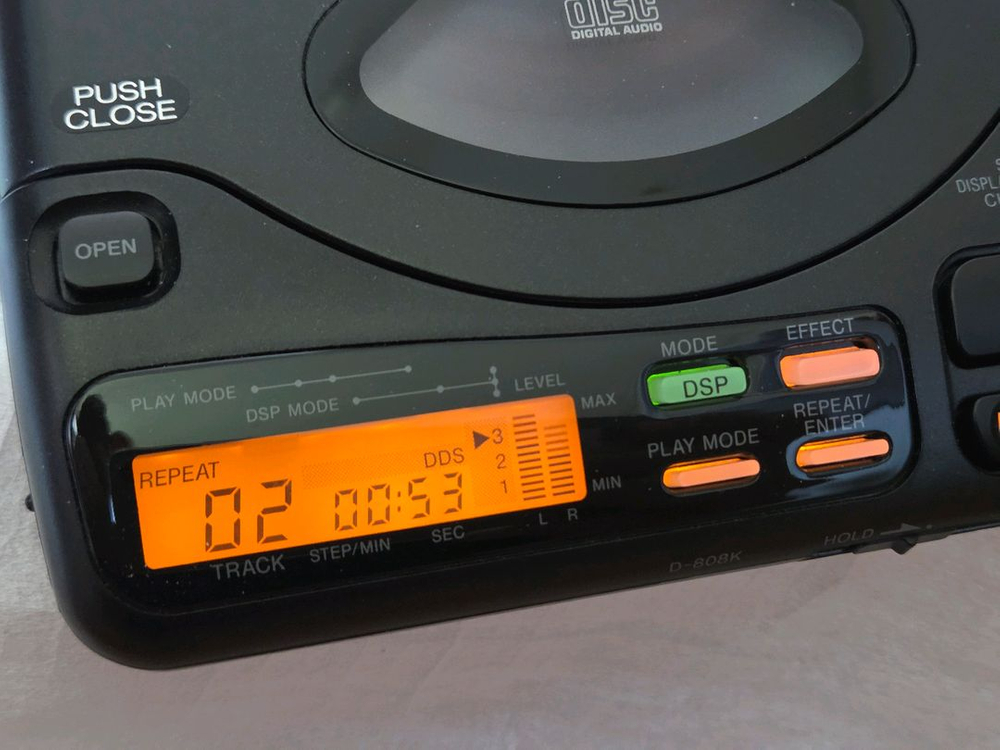 소니 DISCMAN 디스크맨 D-808K 박스세트 팝니다 이미지