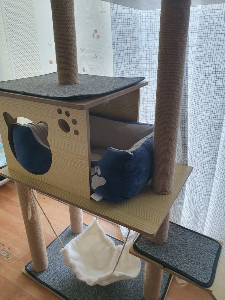 고양이 캣타워 팝니다. 이미지